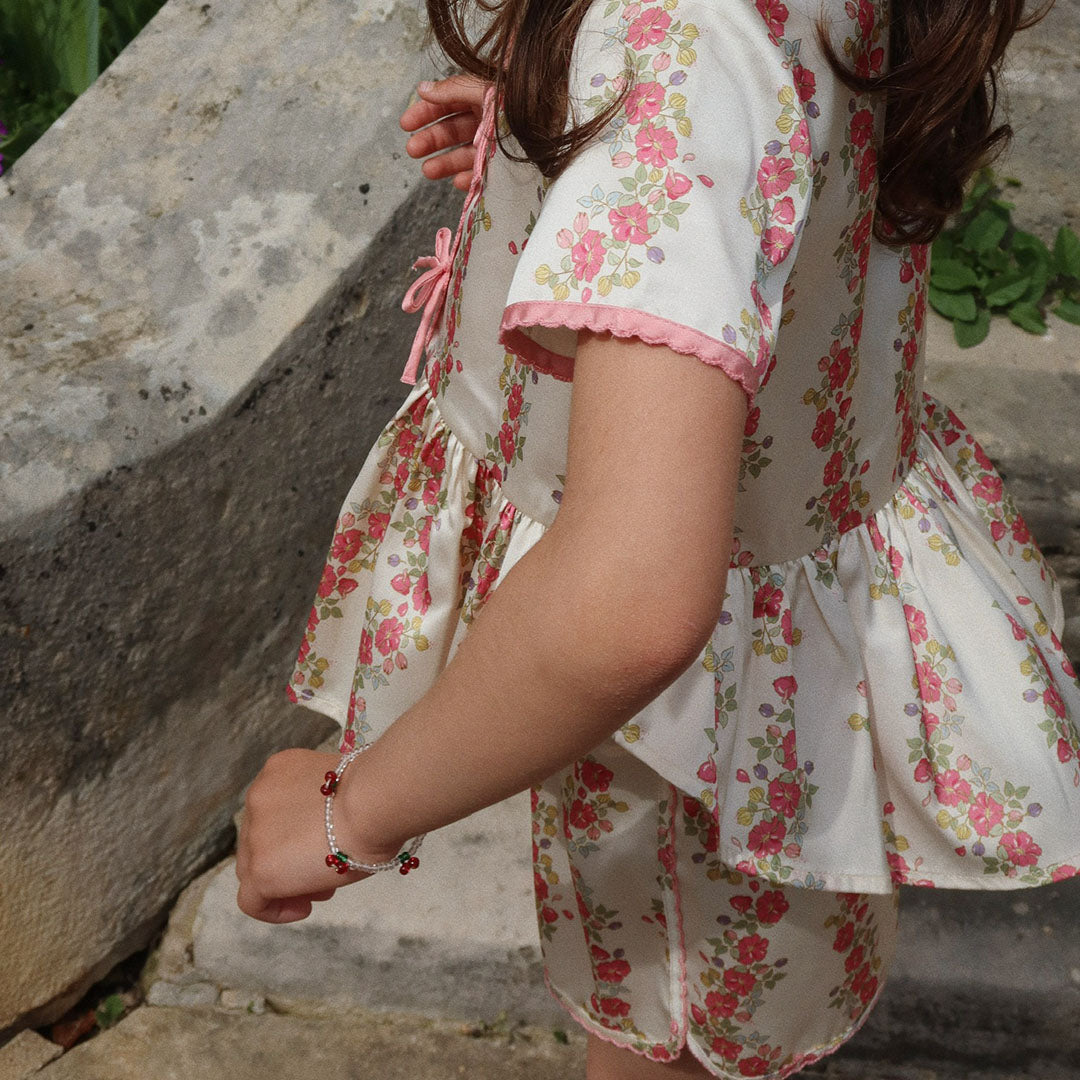 konges sløjd ketting en armband pearly cherry | KS102746 | 2