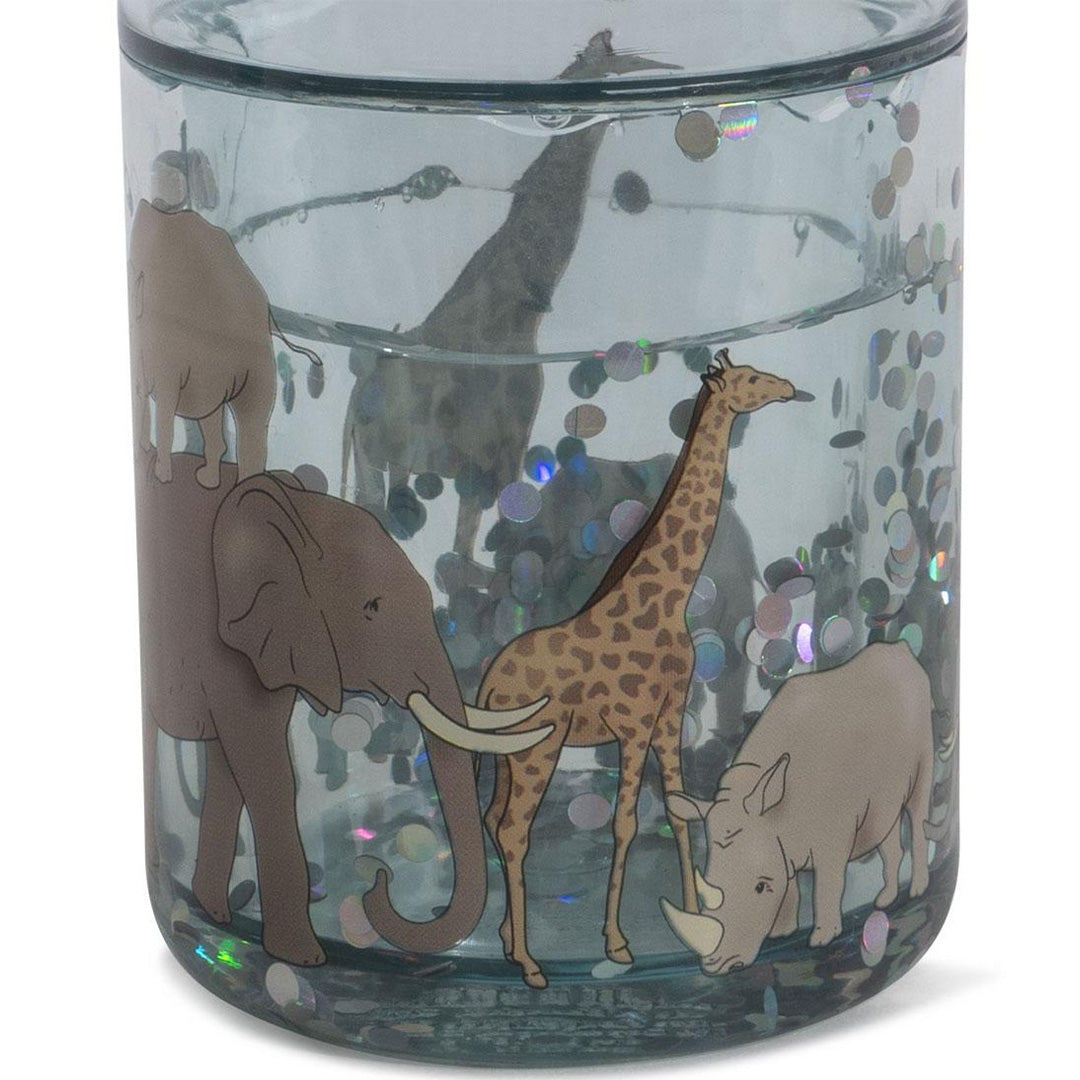 konges sløjd kinderbekers met glitter - blue mix - 4st | KS103196-BLUE | 3