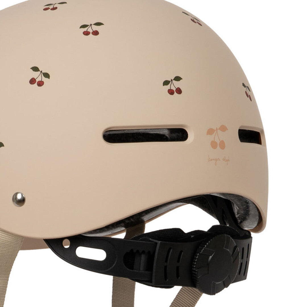 konges sløjd kinderhelm cherry - 4-8 jaar | KS100149-CHERRY-4-8 | 2