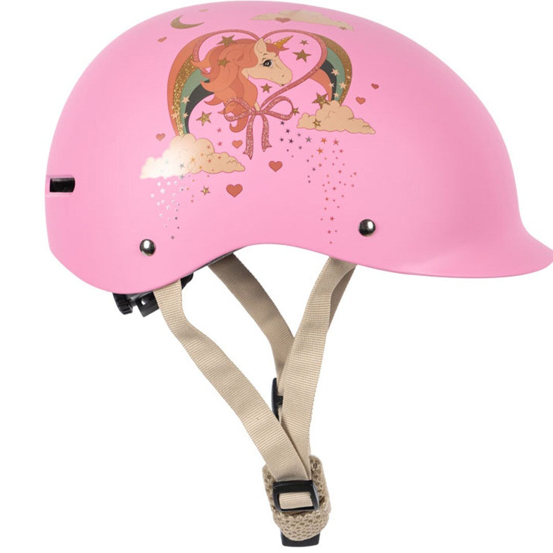 konges sløjd kinderhelm horn stars - 4-8 jaar  | KS101897-HORN-4-8 | 1