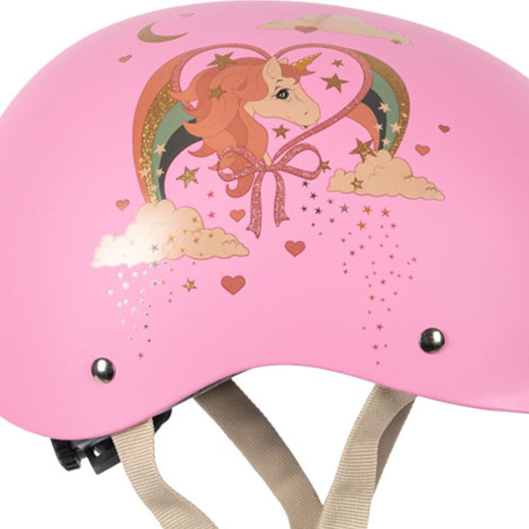 konges sløjd kinderhelm horn stars - 4-8 jaar  | KS101897-HORN-4-8 | 3