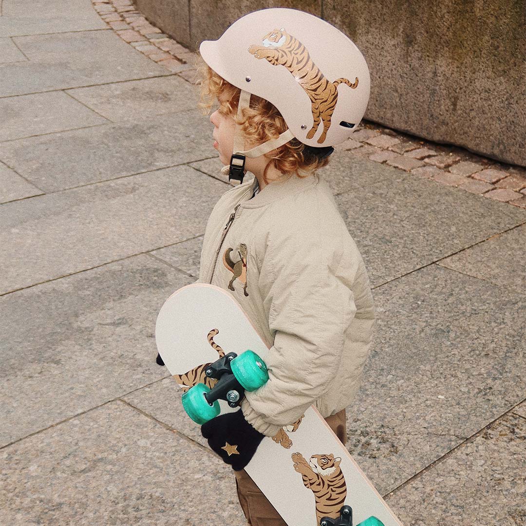 konges sløjd kinderhelm tiger - 4-8 jaar     | KS101897-TIGER-4-8 | 1