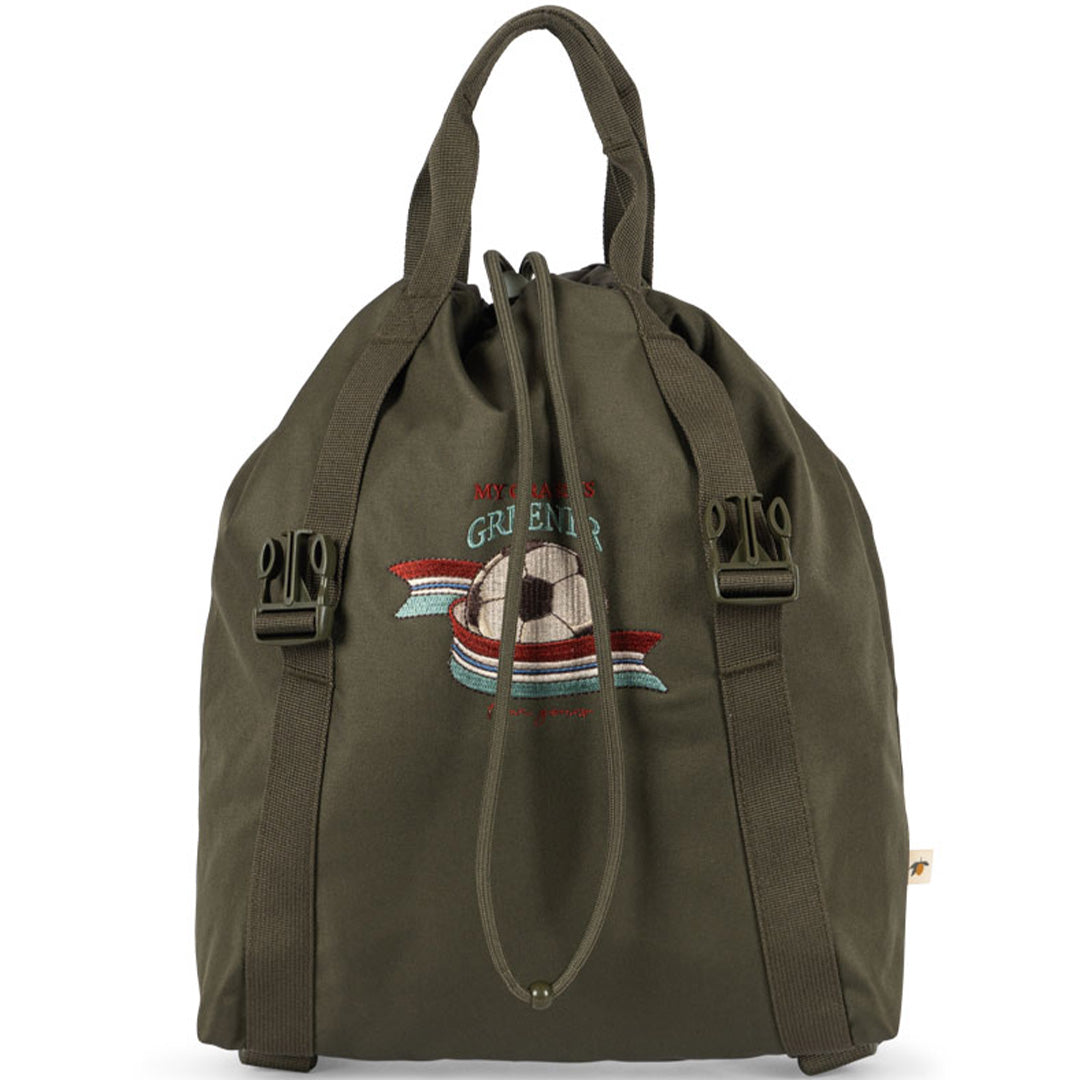 konges sløjd kinderrugzak clover - kalamata green - 36cm | KS102991-KALAMATA | 5