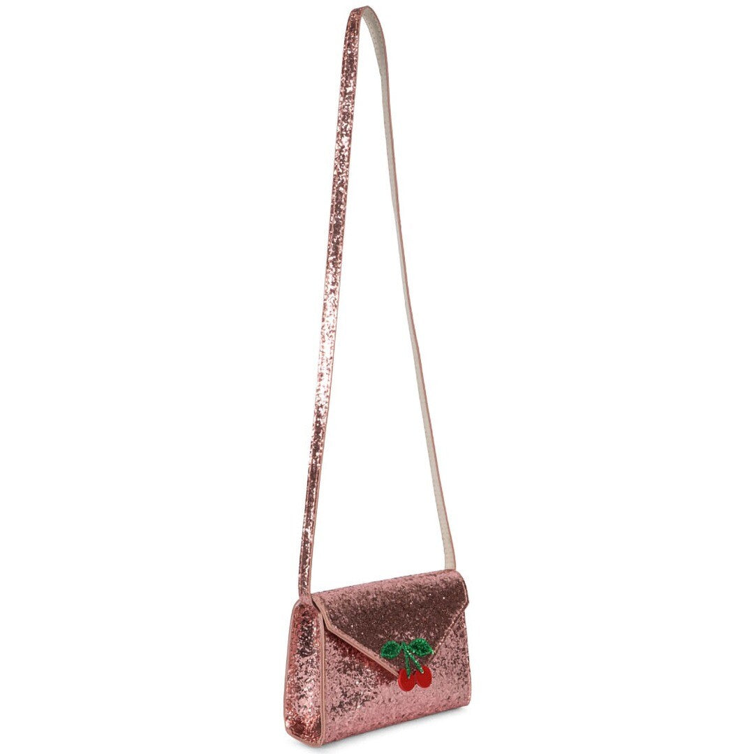 konges sløjd kindertas liefdesbrief - pink glitter | KS101572-PINK | 1