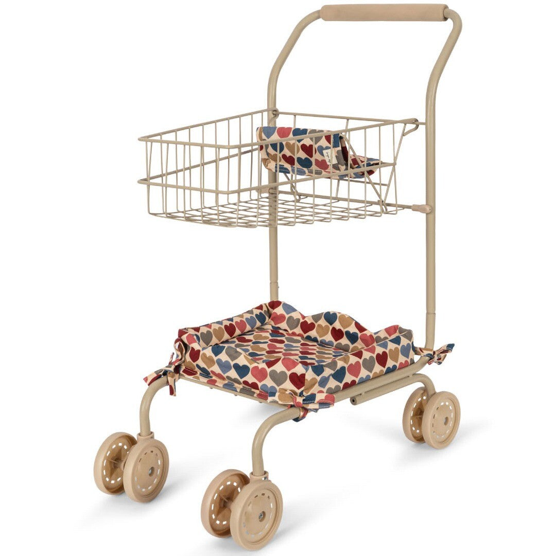 konges sløjd kinderwinkelwagen - coeur bisous | KS101545-BISOUS | 0