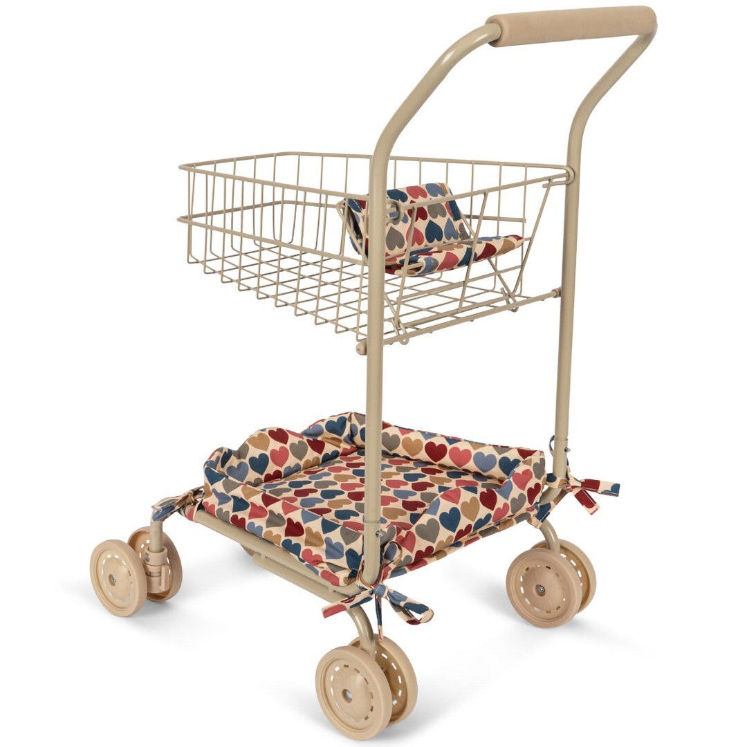 konges sløjd kinderwinkelwagen - coeur bisous | KS101545-BISOUS | 1