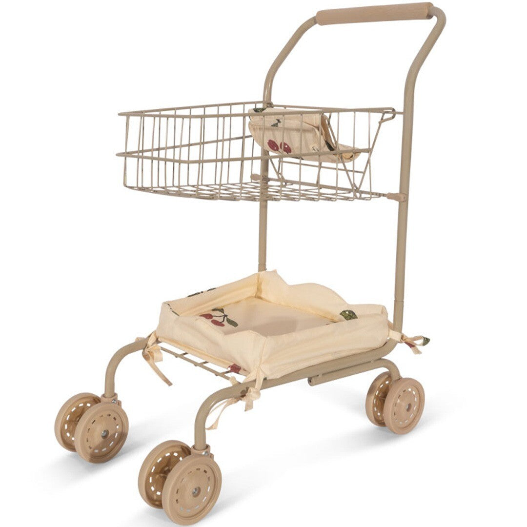konges sløjd kinderwinkelwagen - ma grande cerise pink glitter | KS102012-CERISE | 0