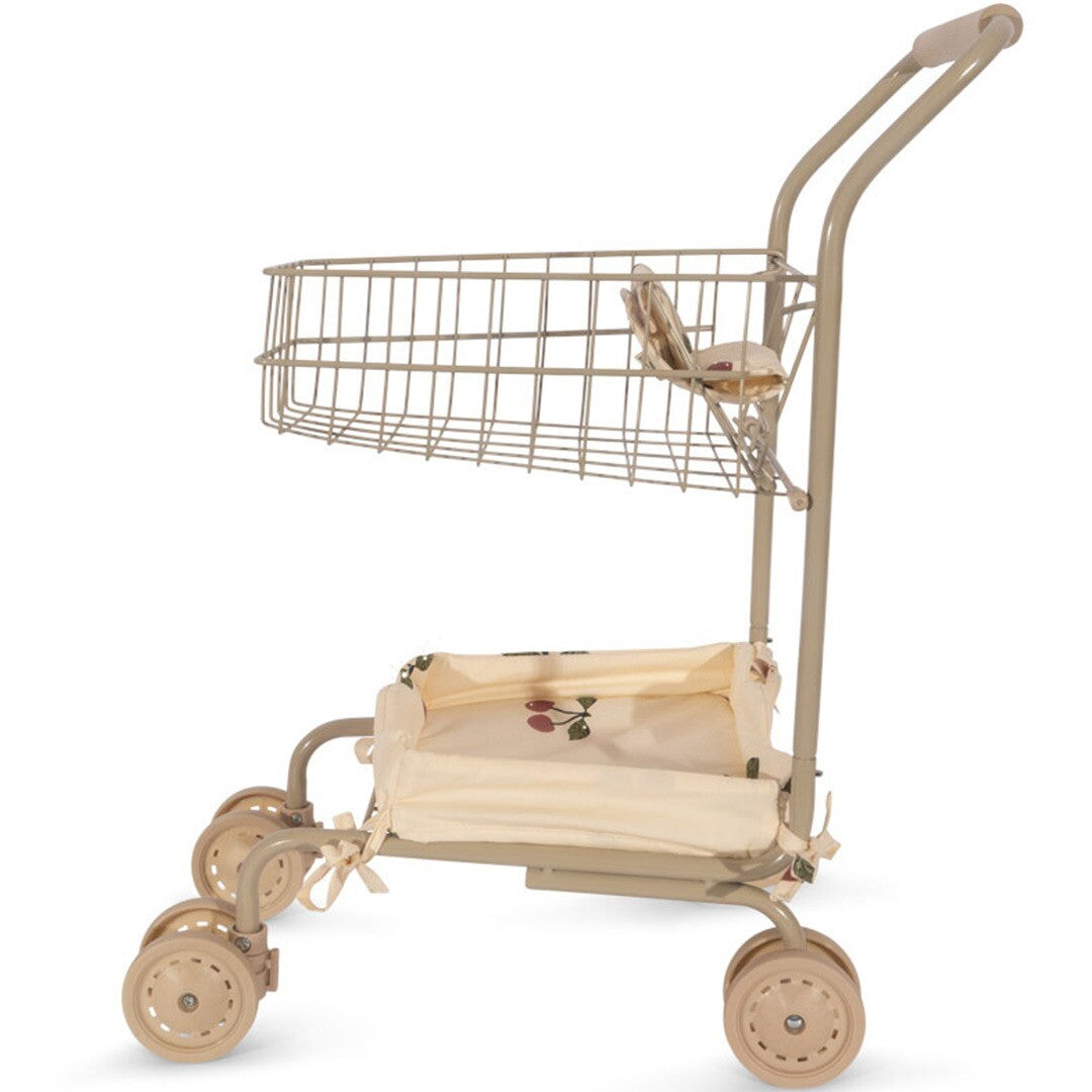 konges sløjd kinderwinkelwagen - ma grande cerise pink glitter | KS102012-CERISE | 1