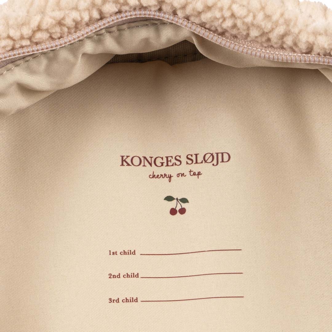 konges sløjd kleuterrugzak jody teddy - ladybug sand - 34 cm  | KS102604-LADYBUG-SAND | 7