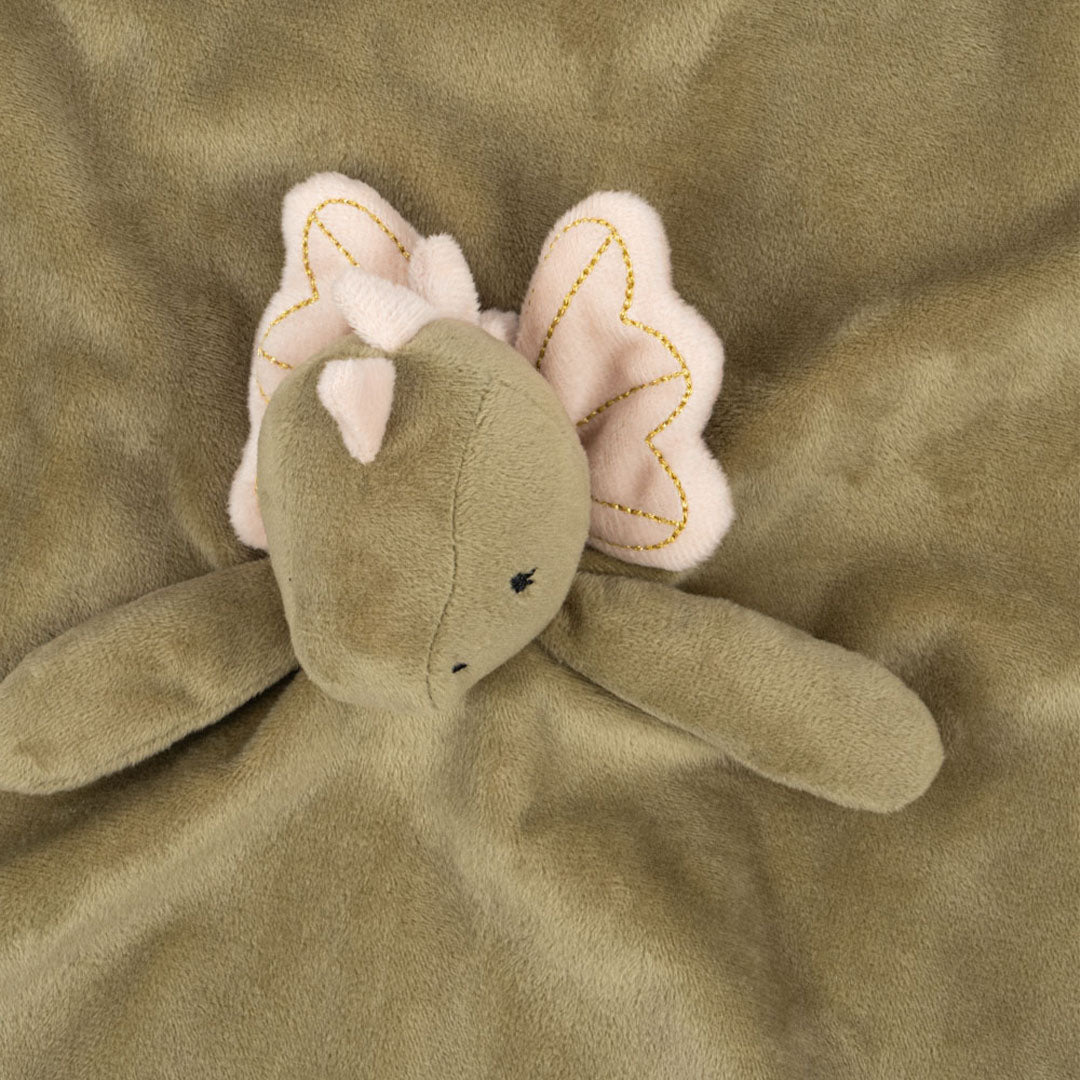 konges sløjd knuffeldoek - sleepy dino | KS102104 | 1