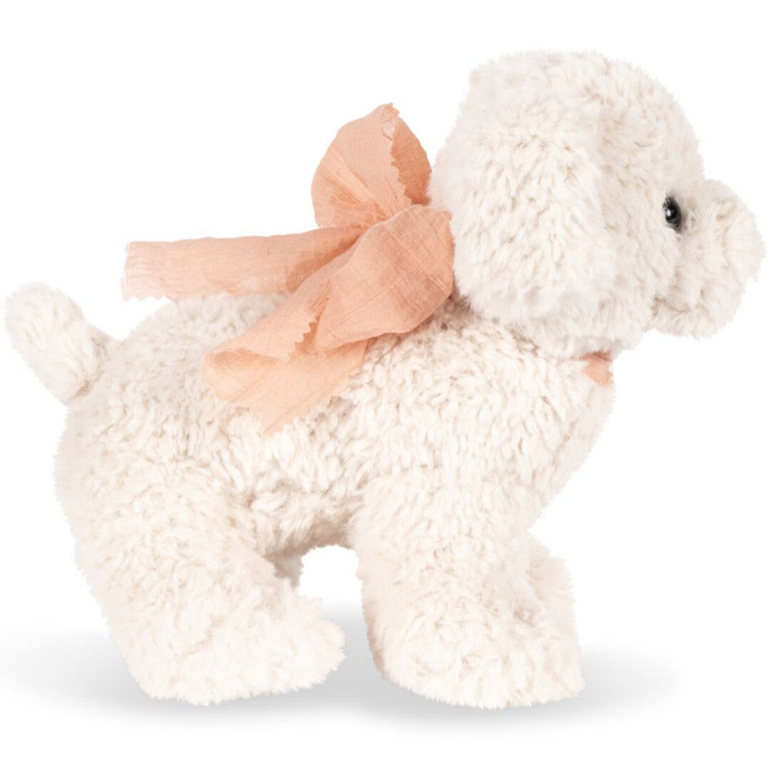 konges sløjd knuffelpuppy met mand - madeleine - 28 cm | KS102324 | 3