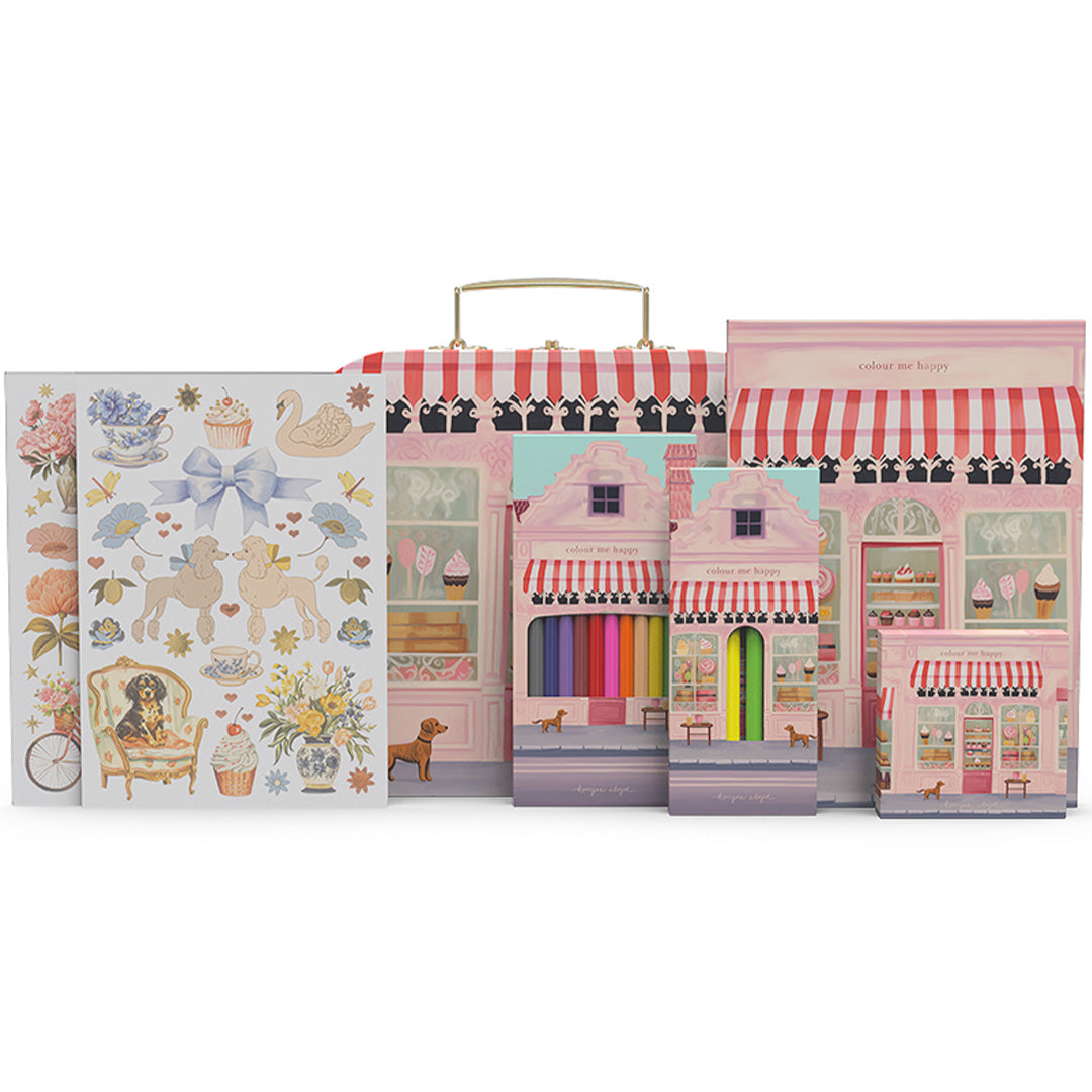 konges sløjd knutselset - pink - 27-delig | KS103285-PINK | 3
