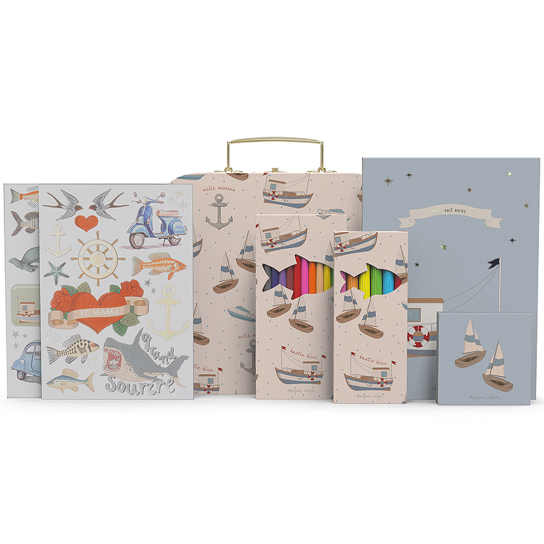 konges sløjd knutselset - sail away - 27-delig | KS103285-SAIL-AWAY | 3
