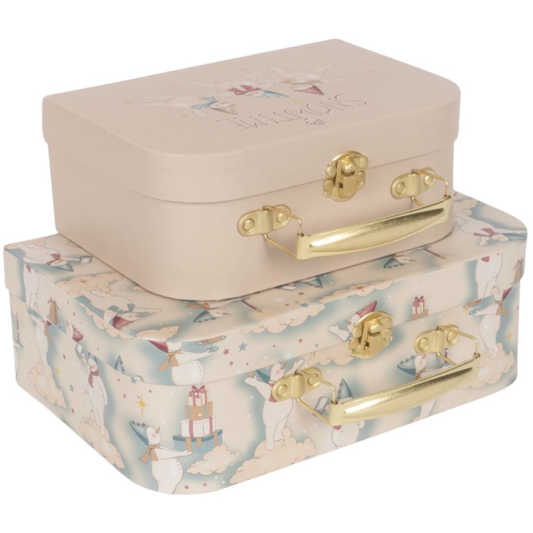 konges sløjd kofferset let it snow - 2st  | KS101860-LET-IT-SNOW | 0