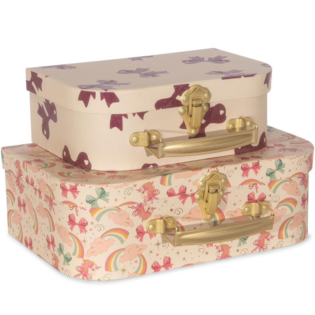 konges sløjd kofferset rainbow bow - 2st | KS102862-RAINBOW | 0