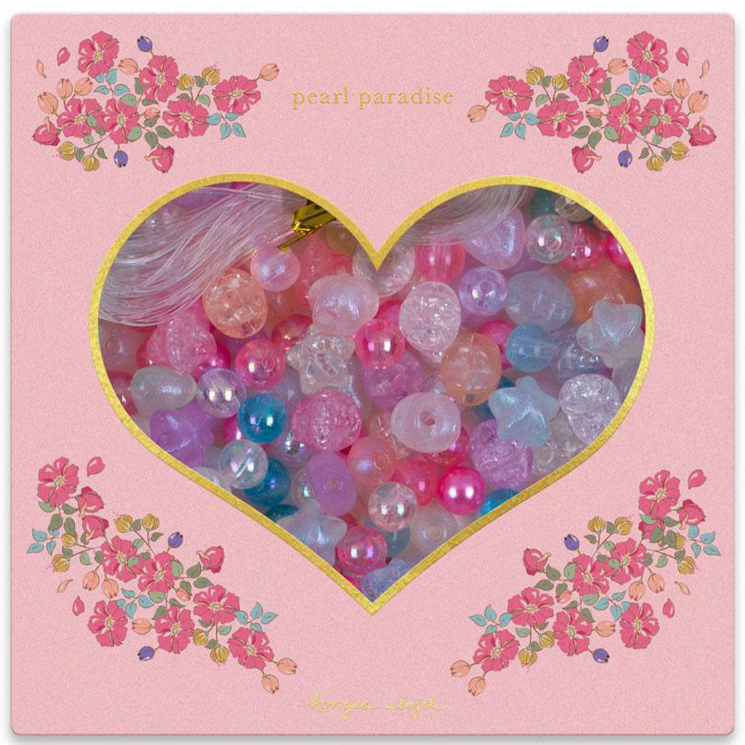 konges sløjd kralenset blauw roze | KS102915 | 0