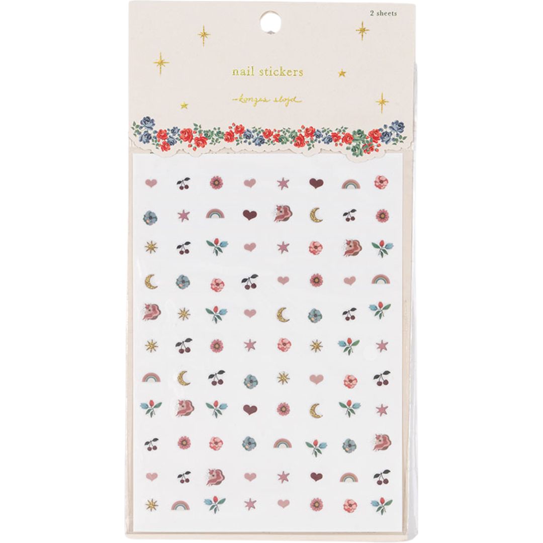 konges sløjd nagelstickers - unicorn  | KS102070-GIRL | 0