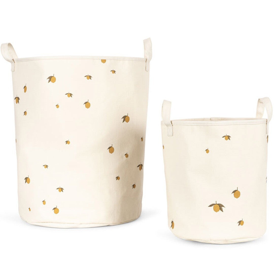 konges sløjd opbergmand lemon - 2st | KS102127-LEMON | 0