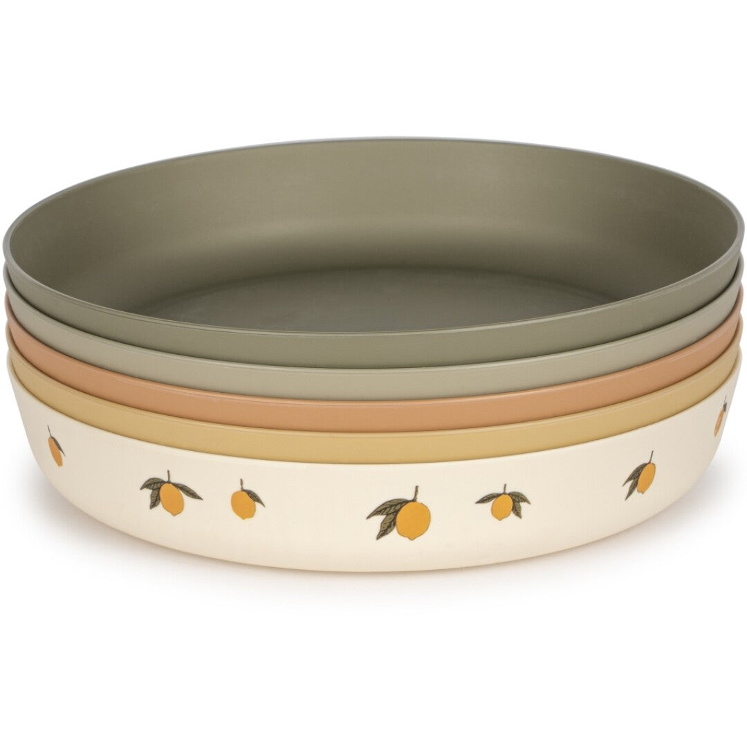 konges sløjd pla kinderborden - lemon mix - 5st   | KS5095-LEMON MIX | 0