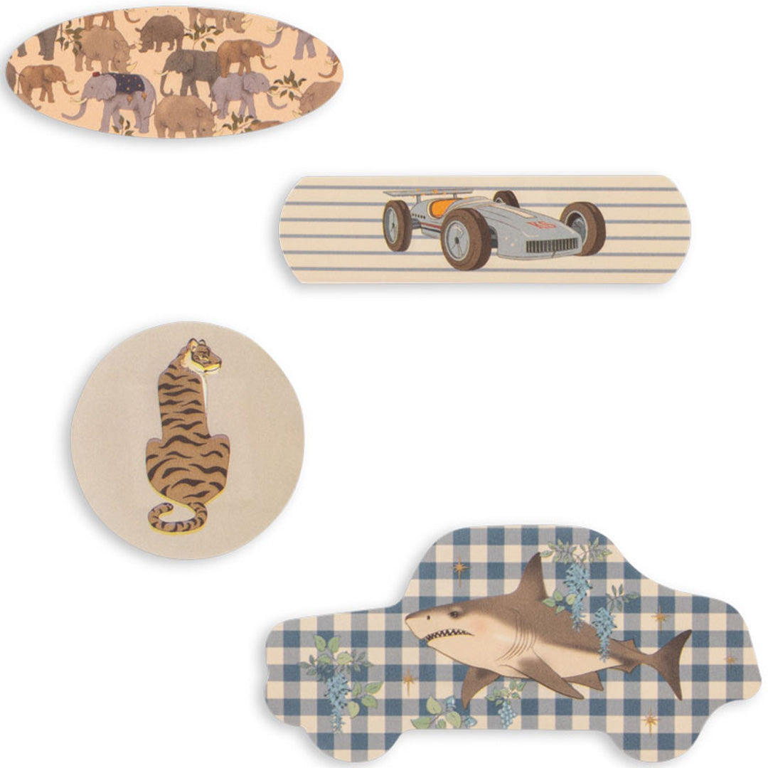 konges sløjd pleisters blue mix - 24st | KS103123-BLUE-MIX | 0
