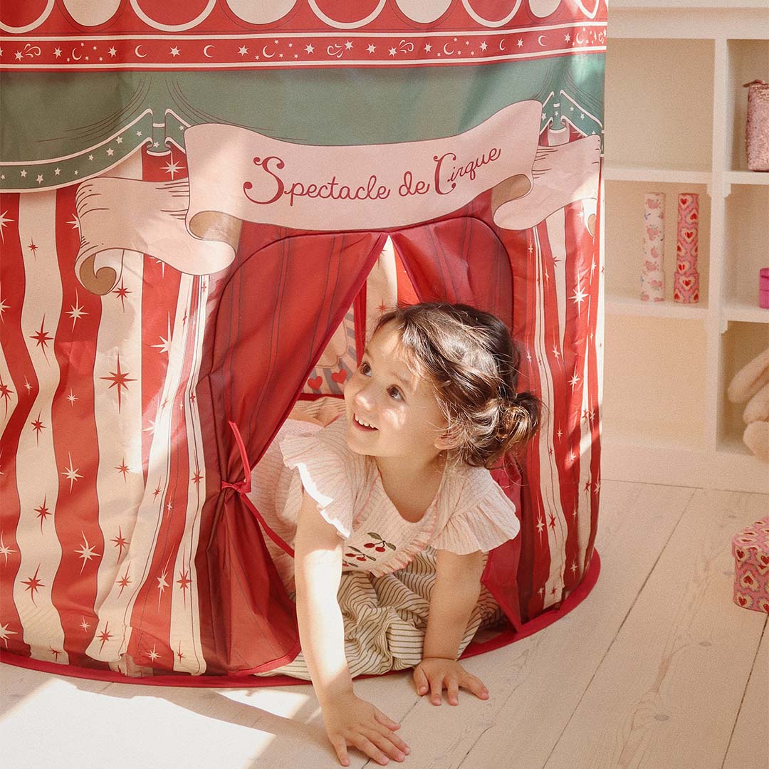 konges sløjd pop-up speeltent circus | KS103224 | 5