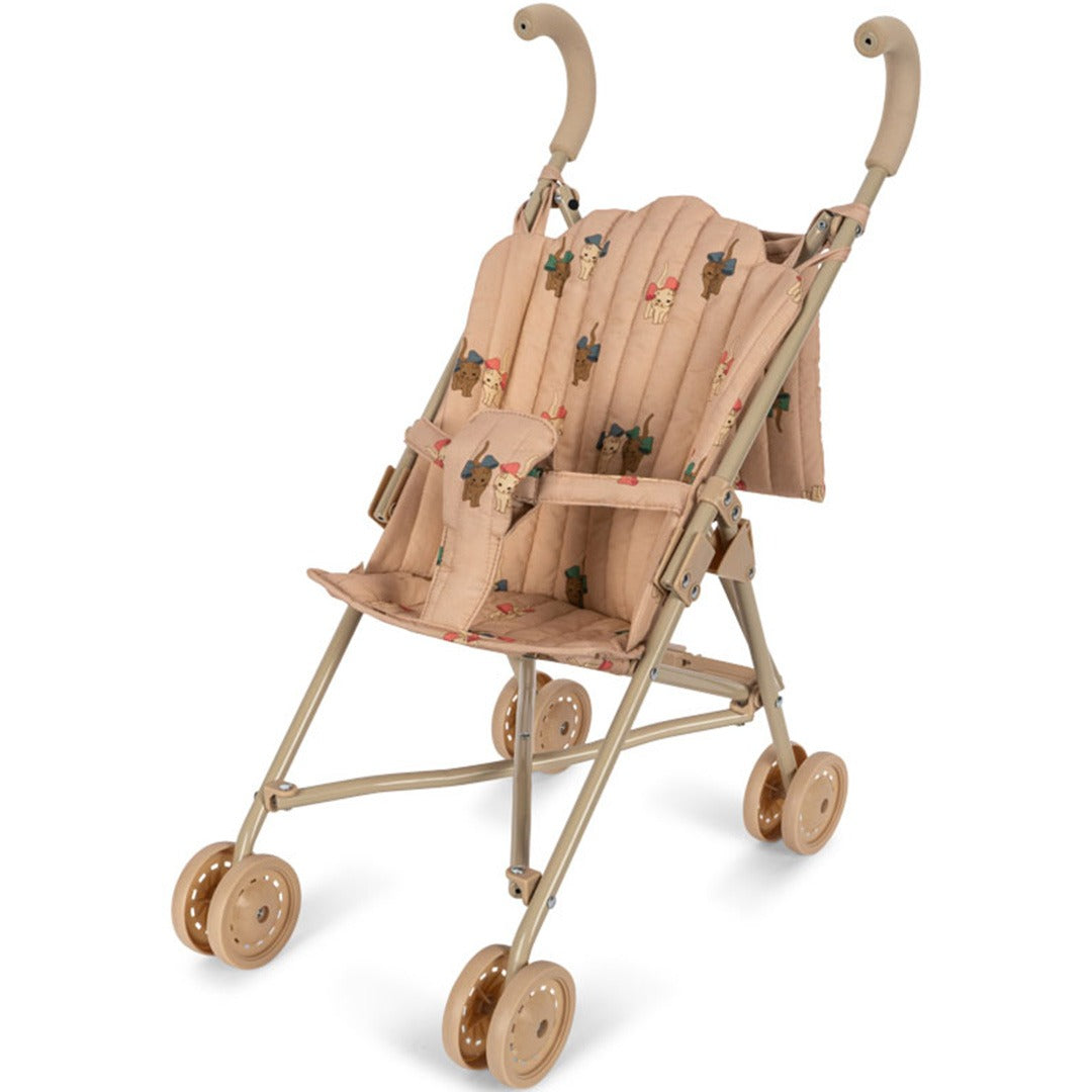 konges sløjd poppenbuggy - bow kitty | KS102660-KITTY | 0