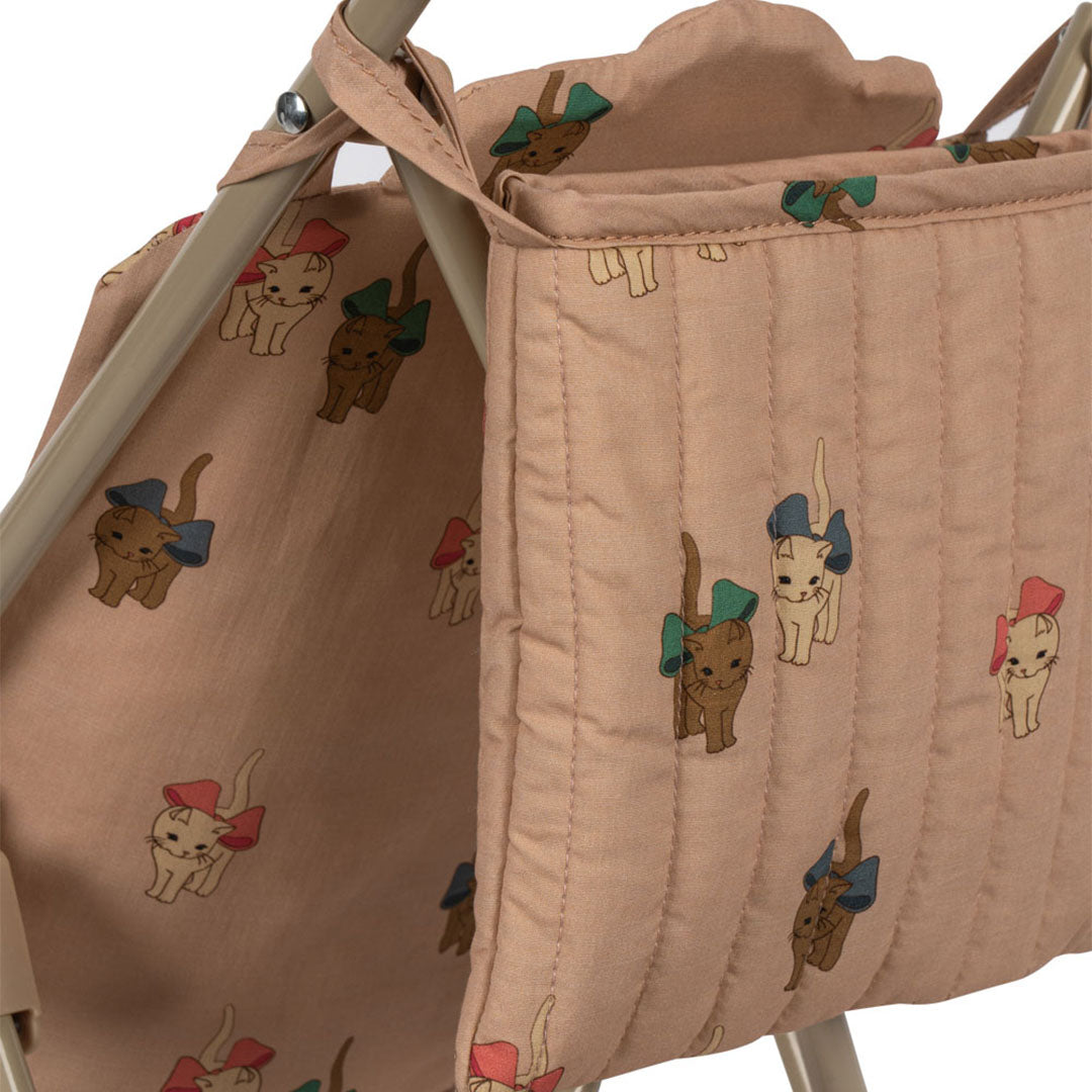 konges sløjd poppenbuggy - bow kitty | KS102660-KITTY | 2