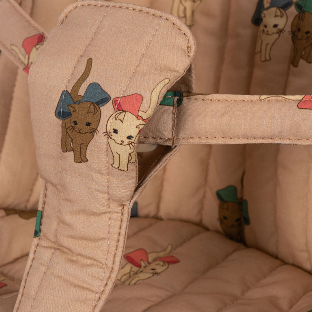 konges sløjd poppenbuggy - bow kitty | KS102660-KITTY | 3