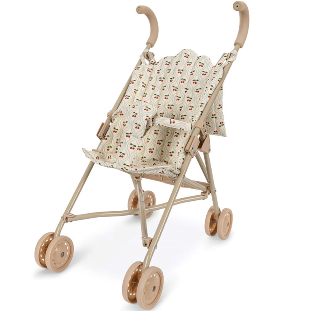 konges sløjd poppenbuggy - cherry motif | KS103104-CHERRY | 0