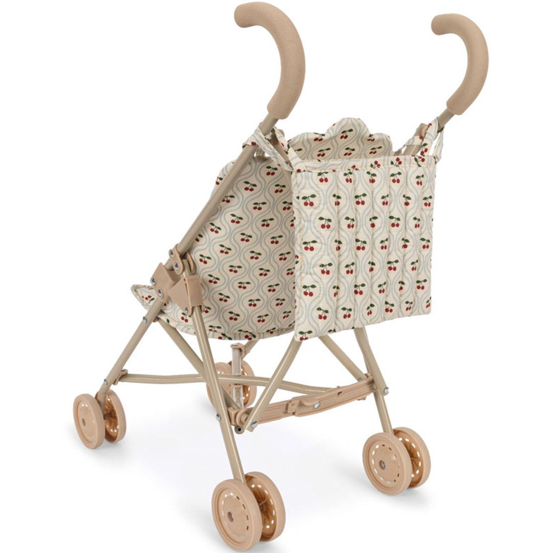 konges sløjd poppenbuggy - cherry motif | KS103104-CHERRY | 3