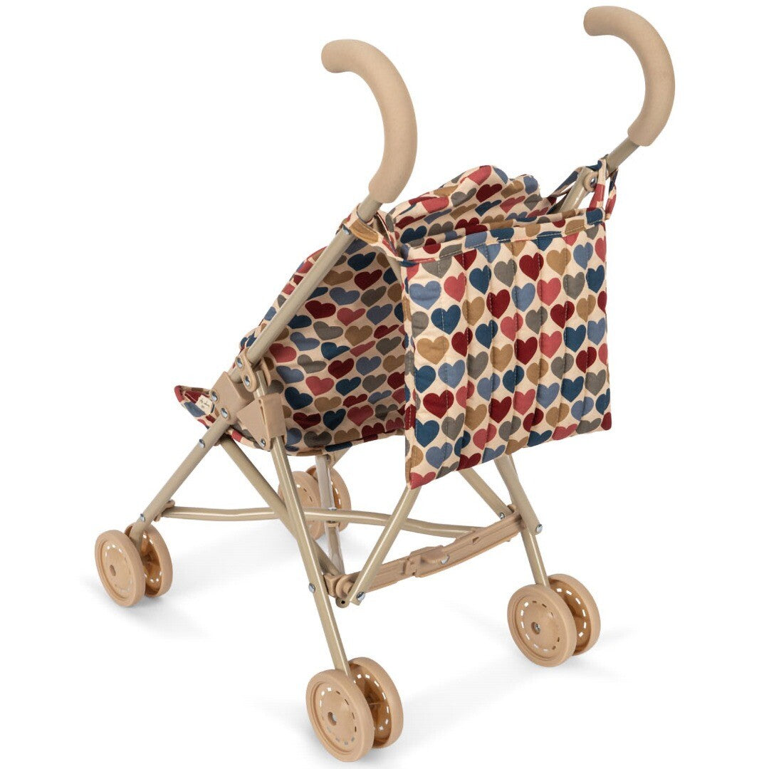 konges sløjd poppenbuggy - coeur bisous | KS101484-BISOUS | 1