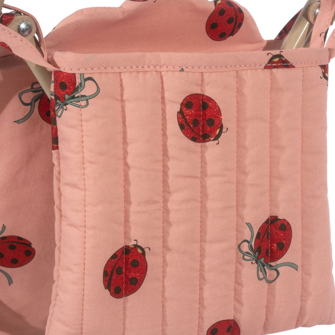 konges sløjd poppenbuggy - ladybug glitter | KS102209-LADYBUG | 4