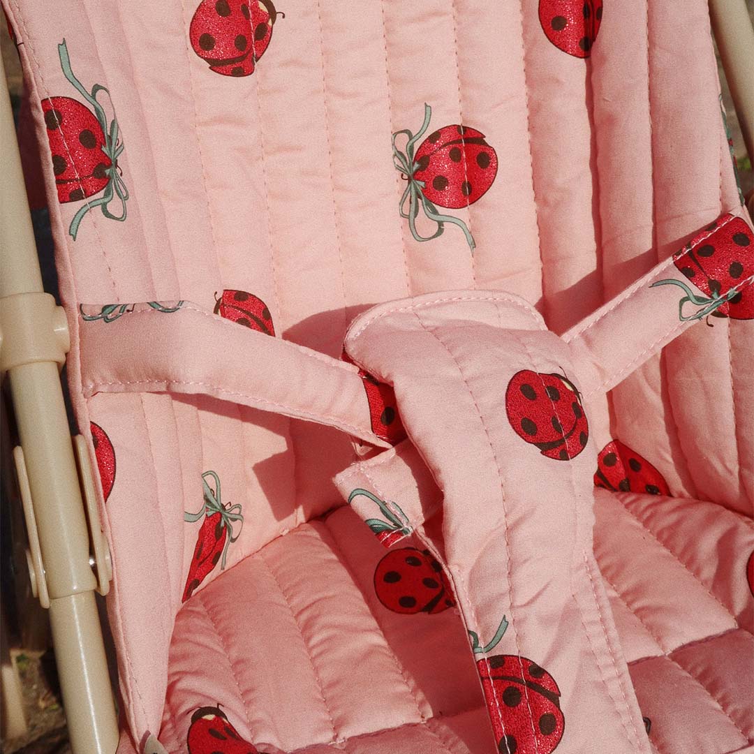 konges sløjd poppenbuggy - ladybug glitter | KS102209-LADYBUG | 5