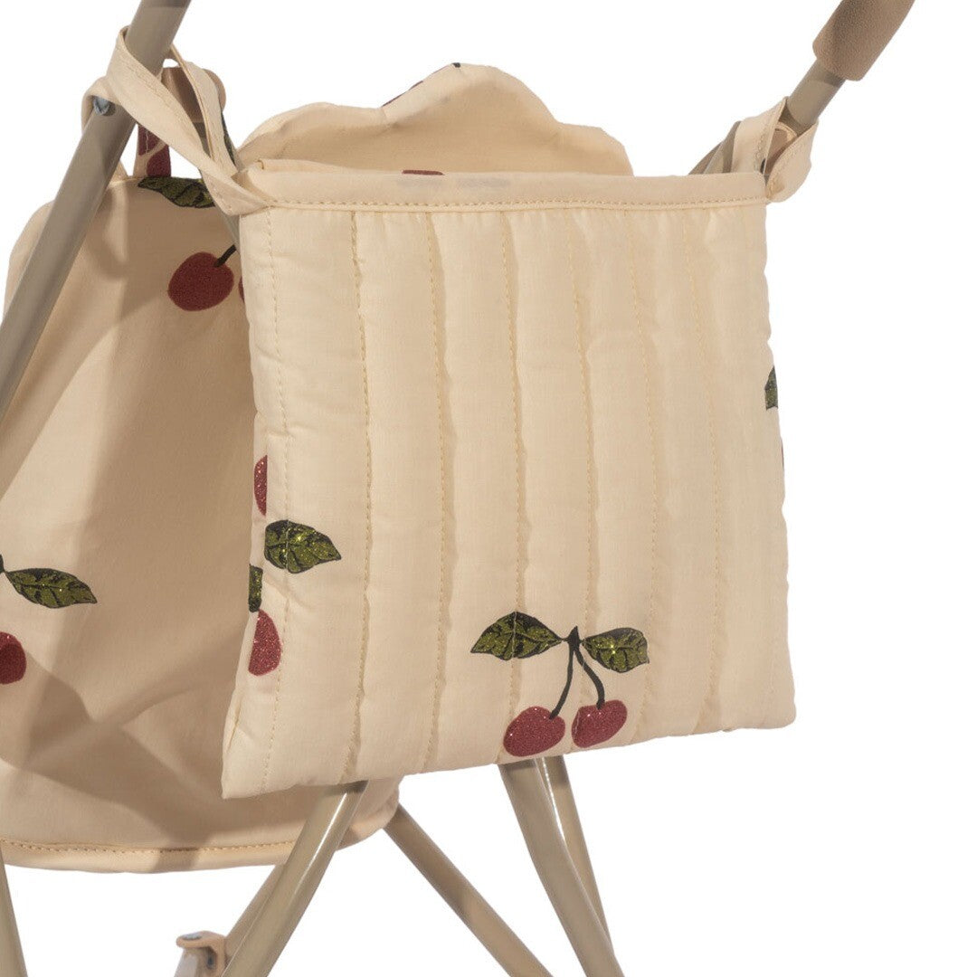 konges sløjd poppenbuggy - ma grande cerise pink glitter | KS101958-CERISE | 2