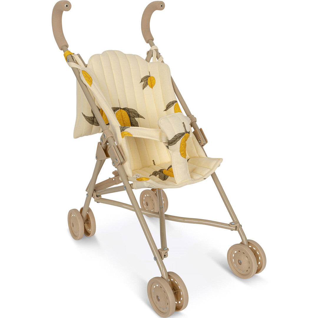 konges sløjd poppenbuggy - mon grand citron glitter | KS6390-MON-GRAND-CITRON-GLITTER | 0
