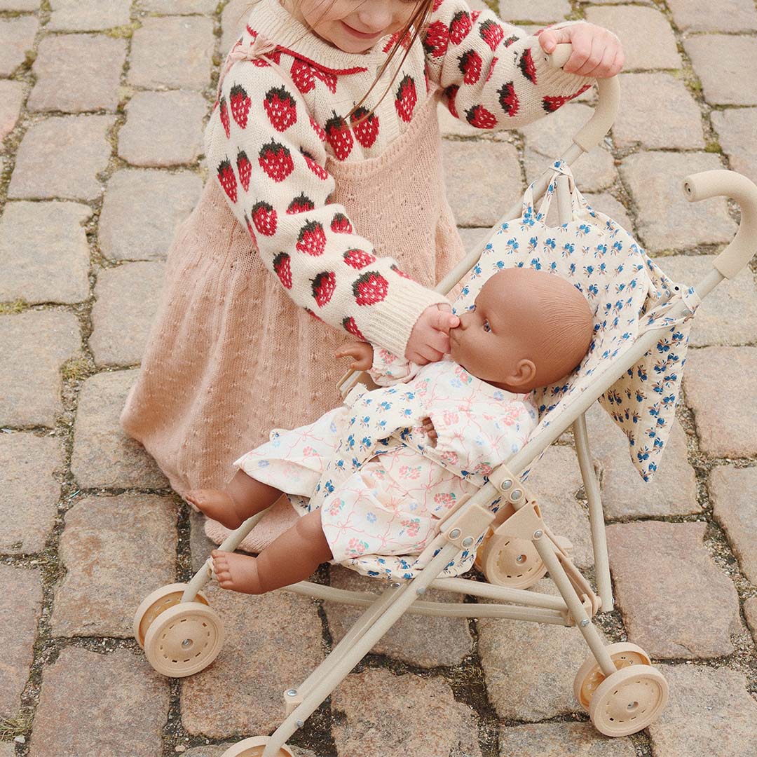 konges sløjd poppenbuggy - piccolo blu | KS101958-PICCOLO | 2