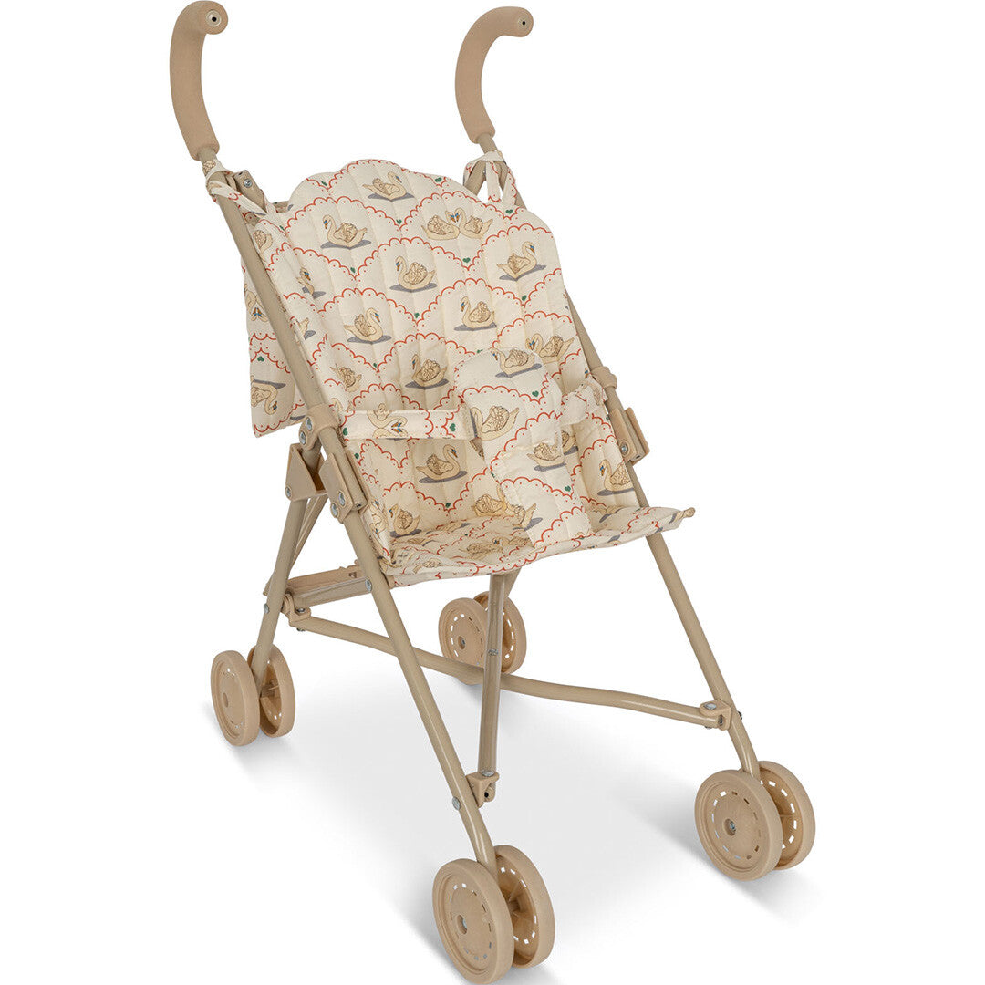 konges sløjd poppenbuggy - swan | KS6389-SWAN | 0