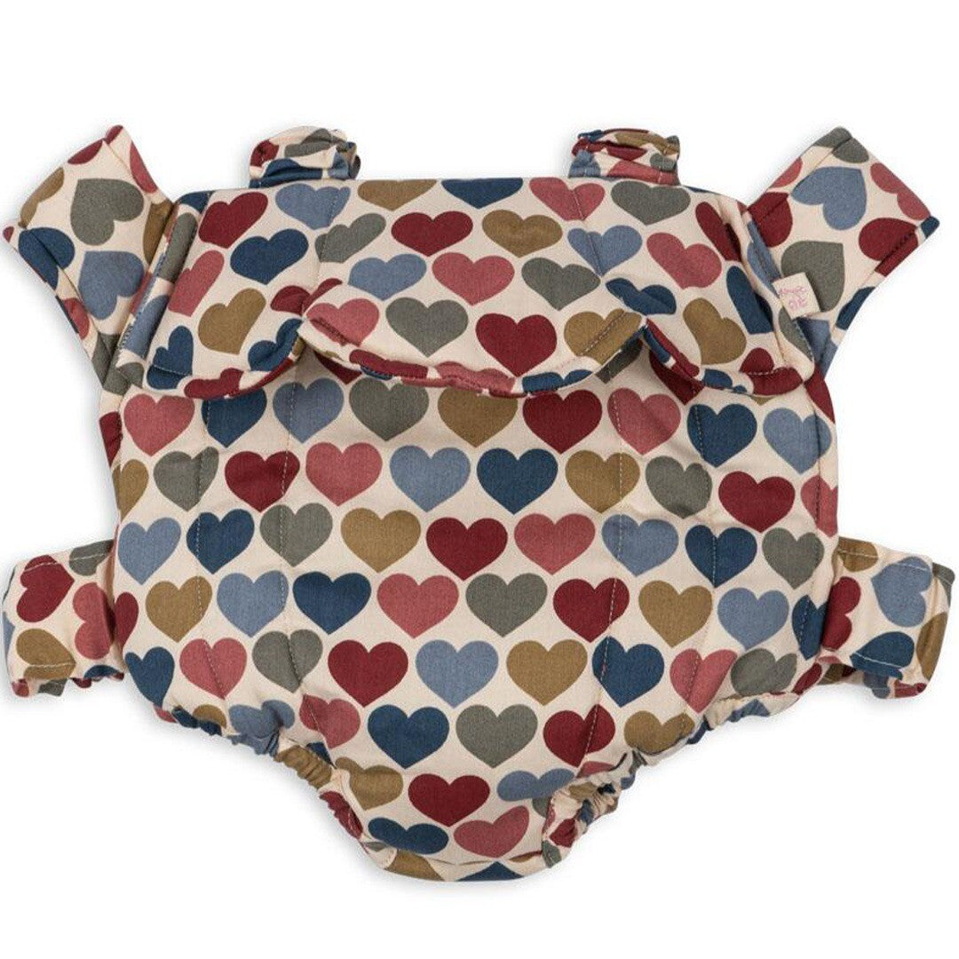 konges sløjd poppendraagzak - coeur bisous | KS101476-BISOUS | 0