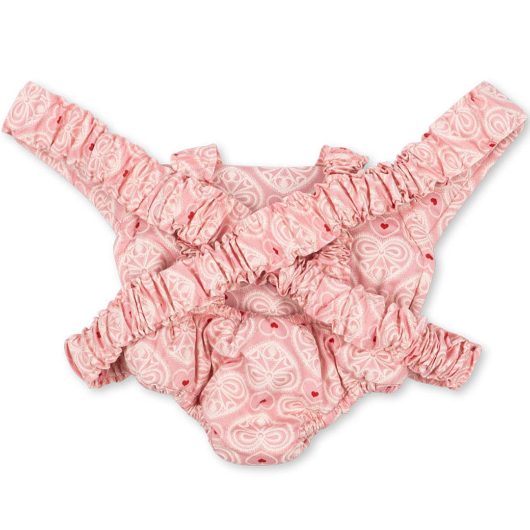 konges sløjd poppendraagzak - lacy pink | KS102654-LACY-PINK | 3