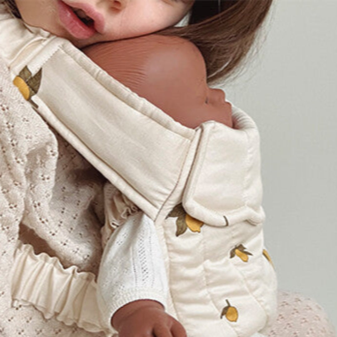 konges sløjd poppendraagzak lemon | KS3565-LEMON | 2