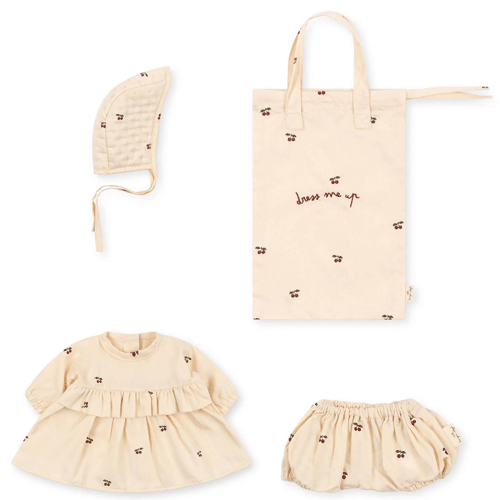 konges sløjd poppenkleding cherry - 38 cm | KS3873 | 3