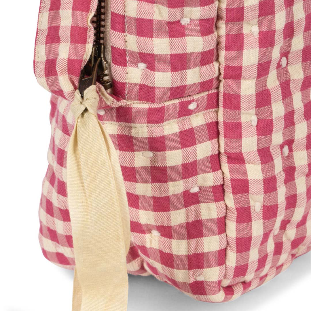 konges sløjd poppenluiertas - bubblegum check | KS103105-BUBBLEGUM | 4