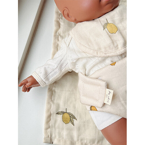 konges sløjd poppenverzorgingsset - lemon | KS3874-LEMON | 1