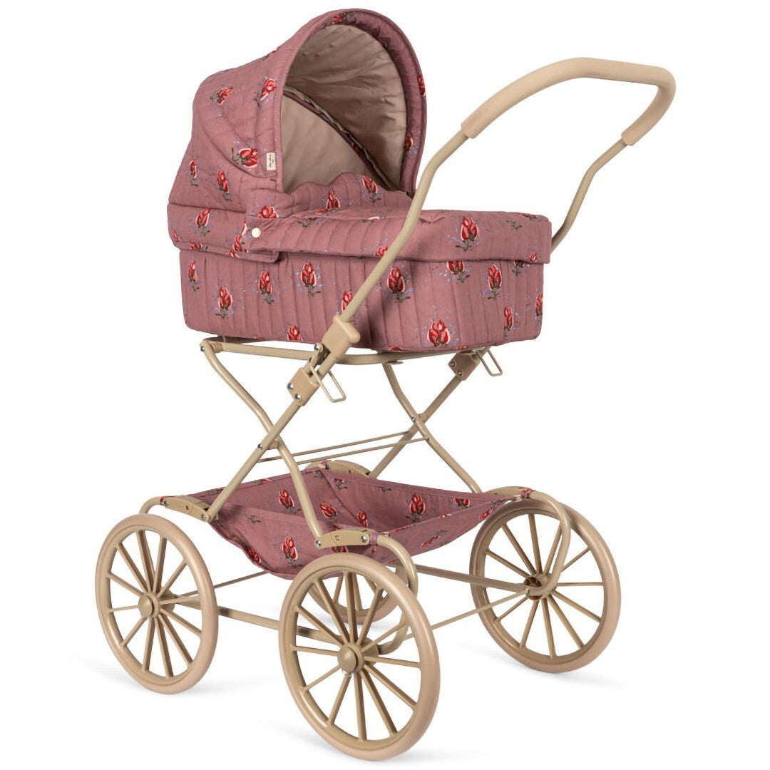 konges sløjd poppenwagen vintage - vita rosa blush glitter | KS101483-VITA-GLITTER | 0