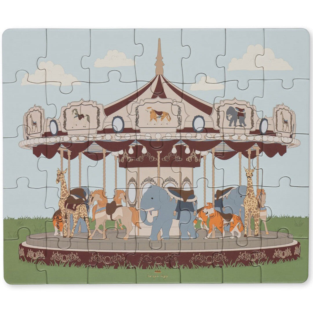 konges sløjd puzzel carousel - 35st | KS101448 | 0