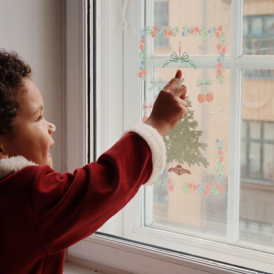 konges sløjd raamversiering let it snow | KS102139-LET-IT-SNOW | 1