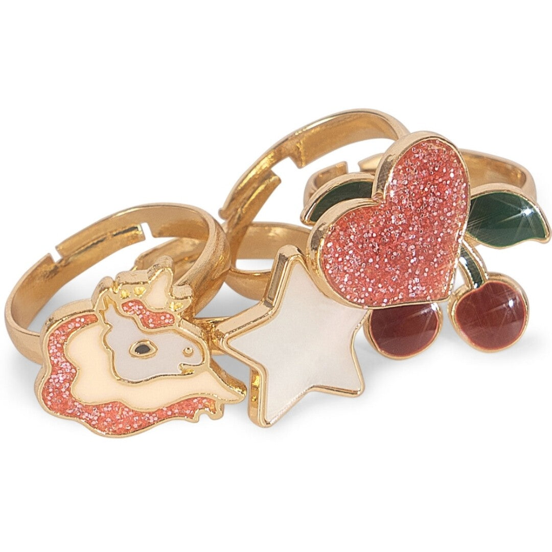 konges sløjd ringen - 12st | KS101124-MULTICOLOR | 1