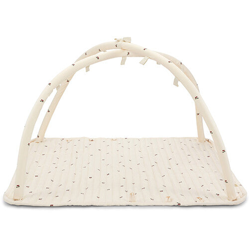 konges sløjd speelkleed en babygym - cherry blush | KS3275-CHERRY | 0