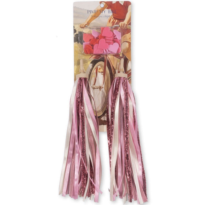 konges sløjd stuurslingers en spaakdecoratie - roze  | KS102158-PINK | 0