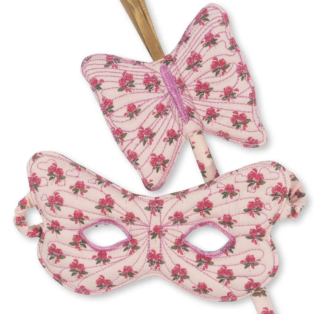 konges sløjd vlinderset met masker en toverstaf - rosie blush | KS103100 | 4